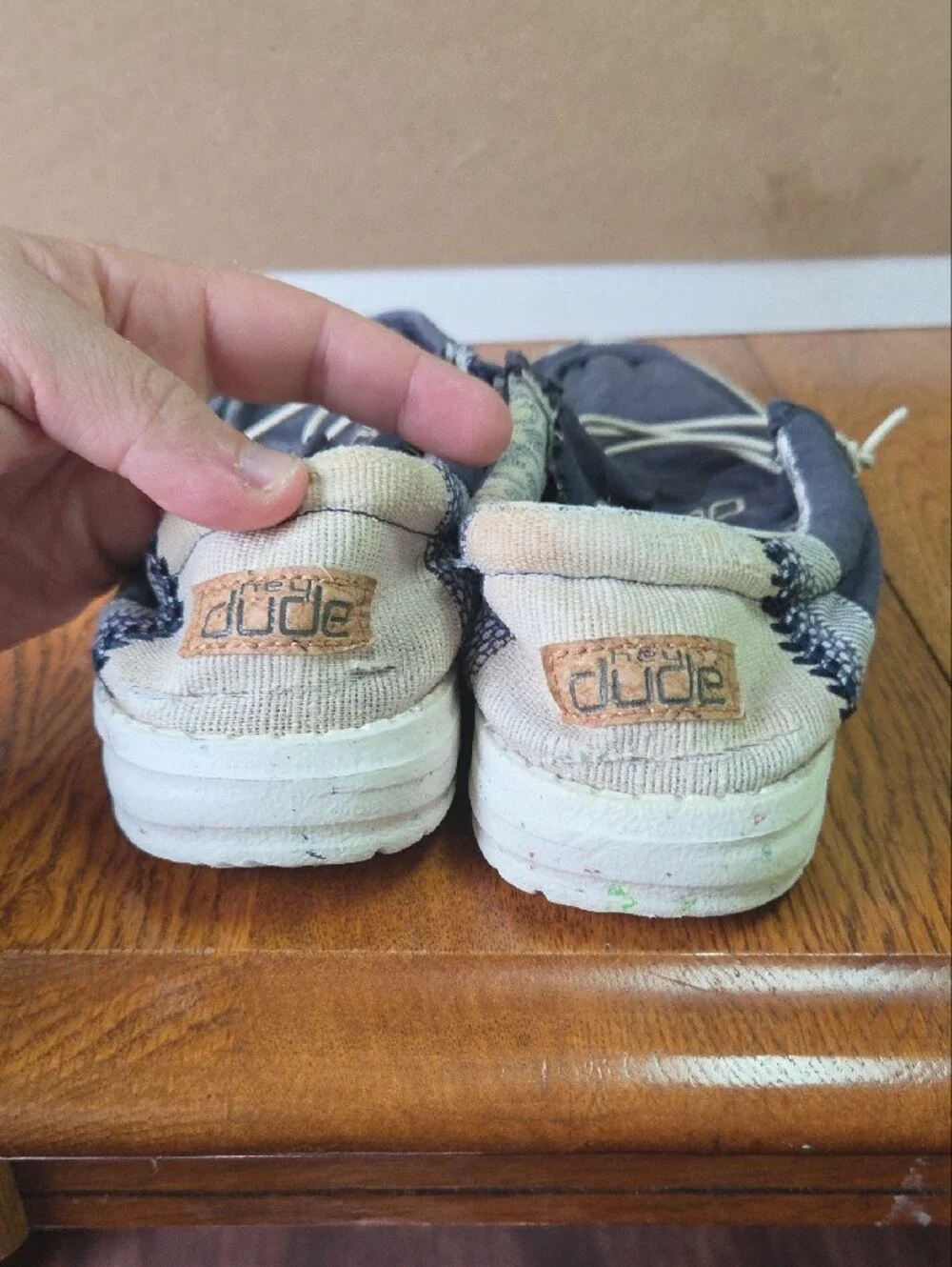 Hey Dude Kids Gray Slip-On Sneakers